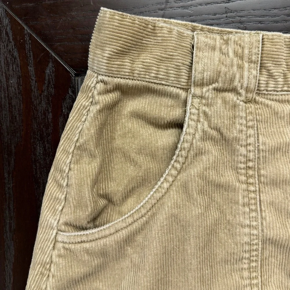 *THE LIMITED* Brown Corduroy Skirt w/ Pockets Size 10